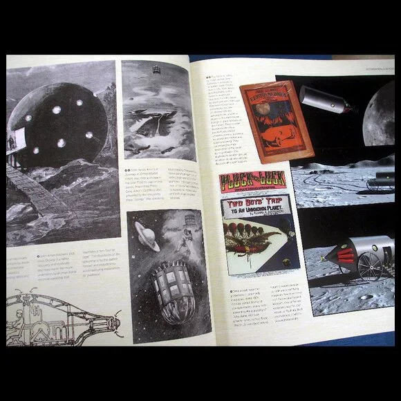 Book - Spaceships: An Illustrated History of the Real & the Imagined, Ron Miller - Picture 9 of 16